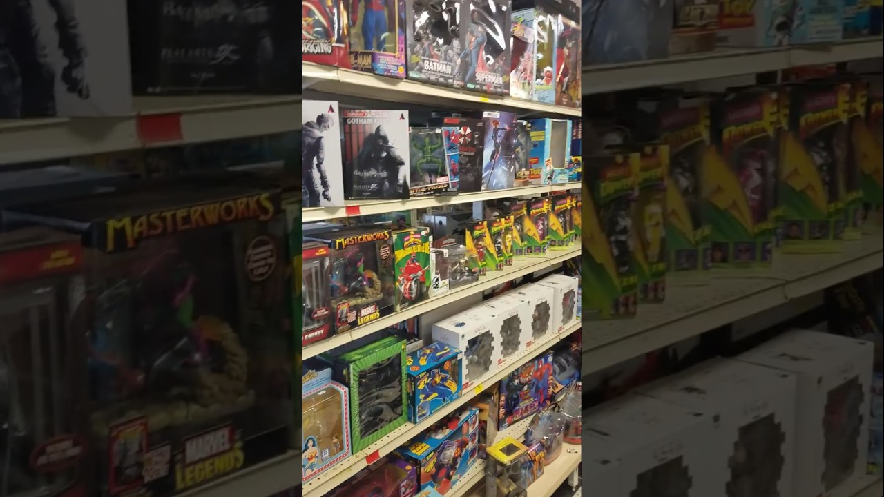 Возвращение в магазин игрушек из 2018 года #игрушки #фигурки #ретро