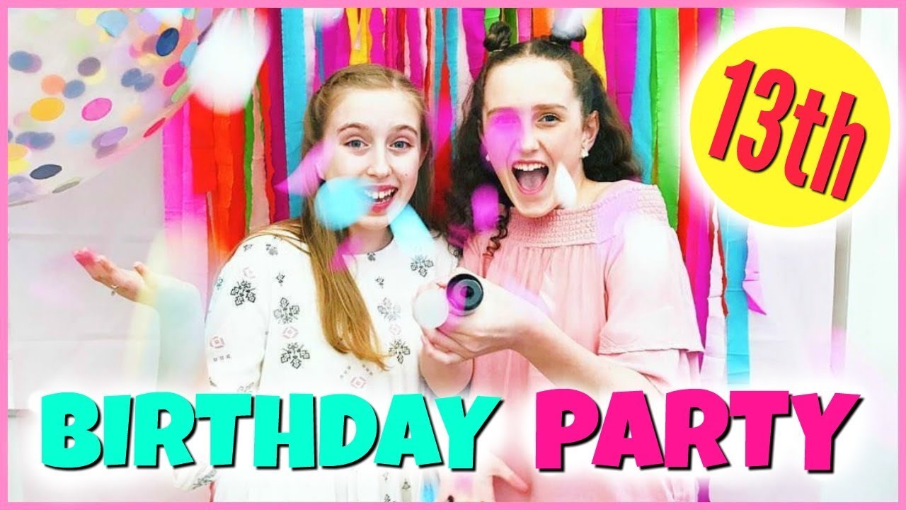 BIRTHDAY IDEAS FOR TEENS! My 13th Birthday Party!