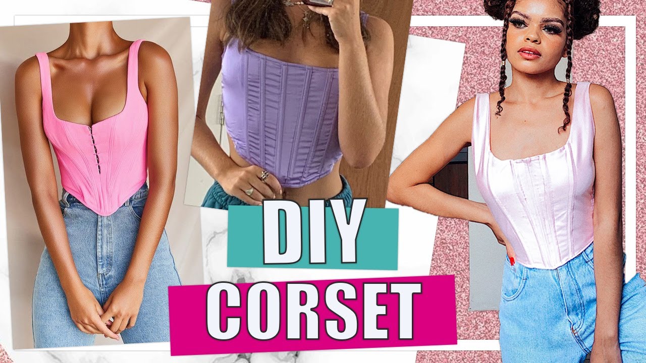 DIY CORSET/ ESPARTILHO