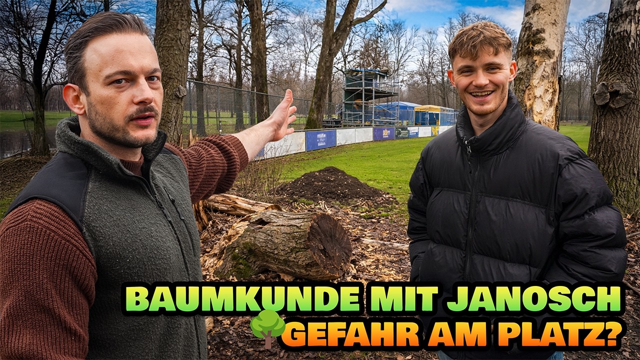 Platzkontrolle mit Janosch ⚠️🌲 Droht hier Gefahr?!