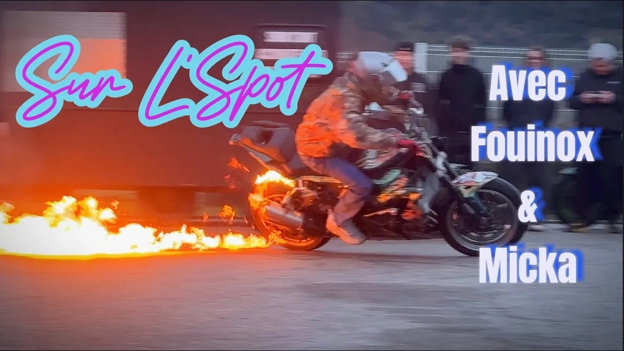 Sur L'spot! avec Fouinox et Micka , mécanique et ride!