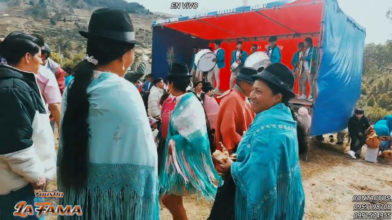 FAUSTIN Y SU BANDA LA FAMA.Huayno en vivo Bandazo