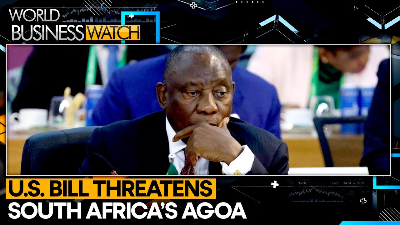 US Senator Seeks To Drop South Africa From AGOA | World Business Watch | WION