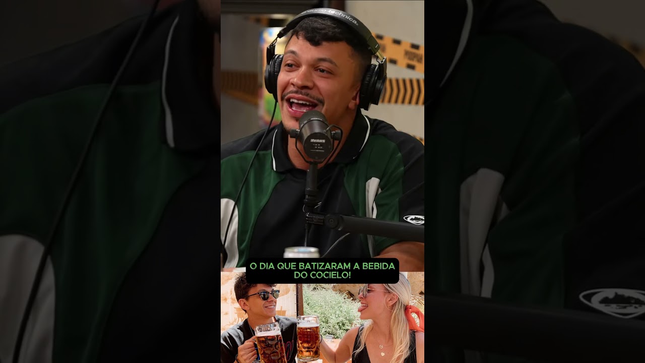 Batizaram a bebida do COCIELO!  #podpah #podcast #cortespodcast #cocielo
