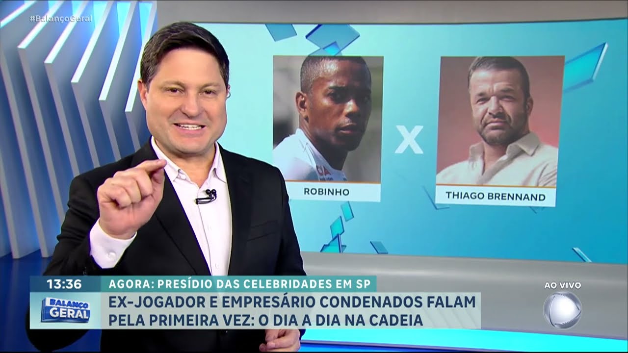 Robinho e Thiago Brennand fazem vídeo refutando disputa de poder no ‘presídio dos famosos‘