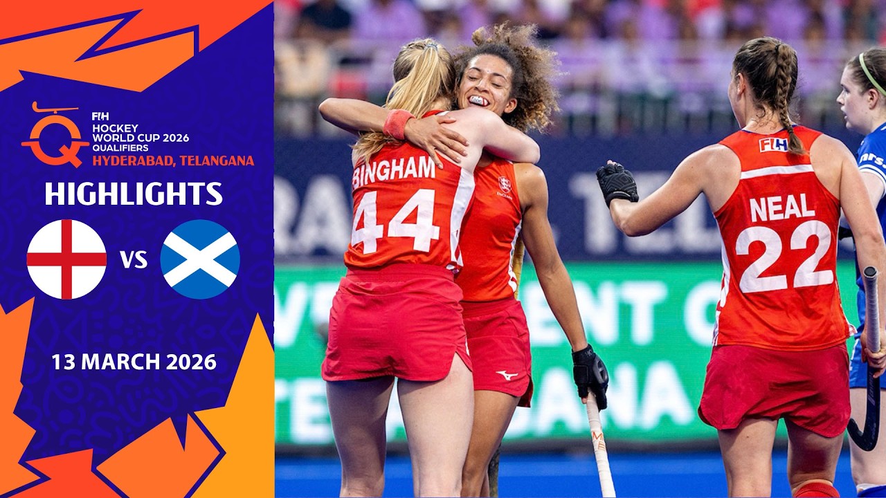 FIH Hockey World Cup 2026 Qualifier, Hyderabad, India - Match 15: England vs Scotland