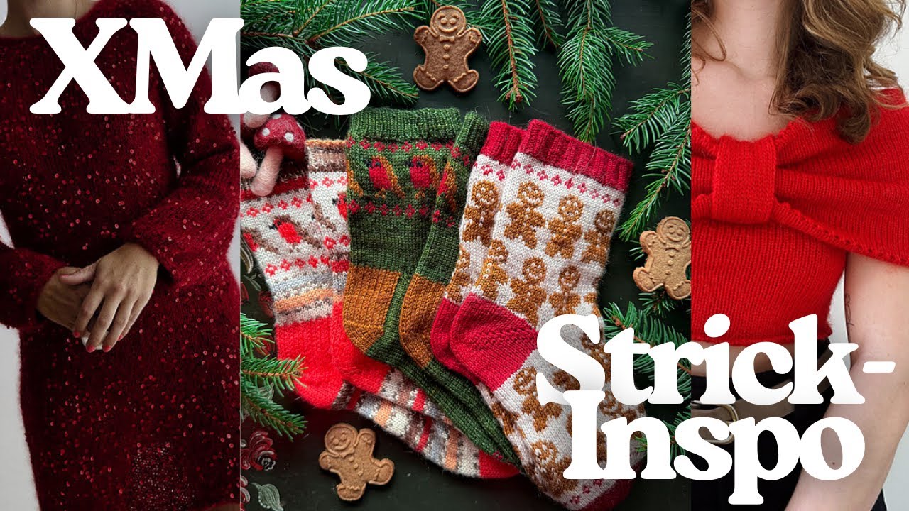 🎄Must-Have Strickinspirationen zu Weihnachten – Trendige Modelle & Designer im Schnelldurchlauf!