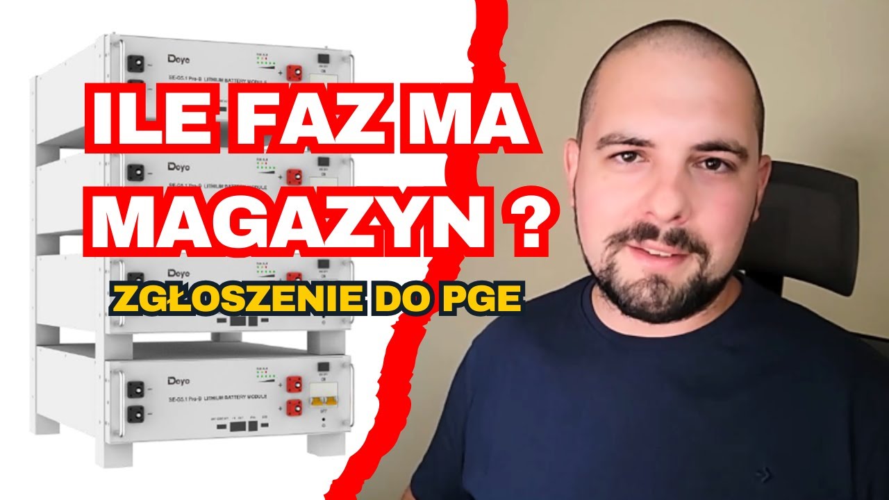 Ile faz ma magazyn energii elektrycznej? 🤔🔋 Jak wypełniam załącznik w zgłoszeniu do PGE?