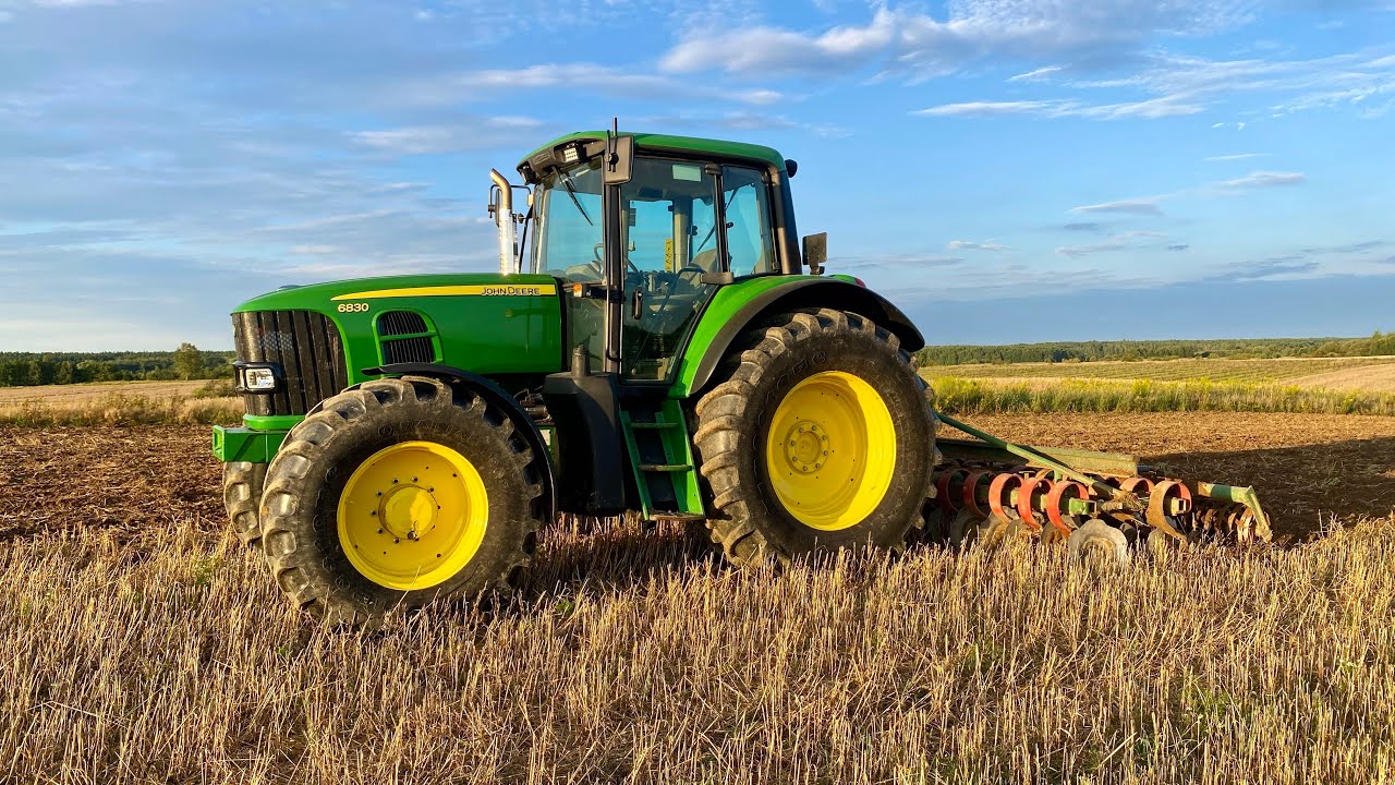 John Deere 6830 TESTY POLOWE! Rolnik Łukasz