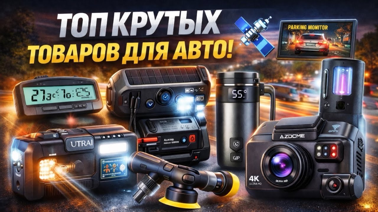 Топ крутых авто гаджетов, которые стоит попробовать каждому водителю