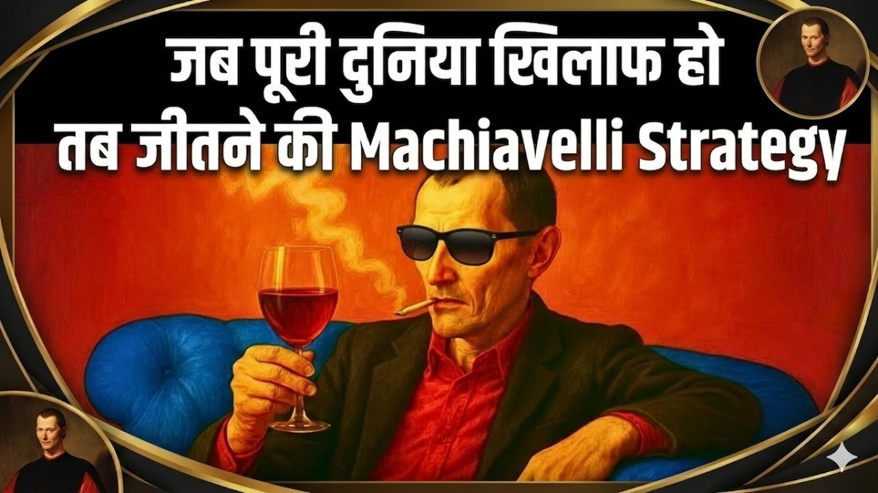 जब सब आपके खिलाफ हों तब कैसे जीतें? | Machiavelli की खतरनाक रणनीति