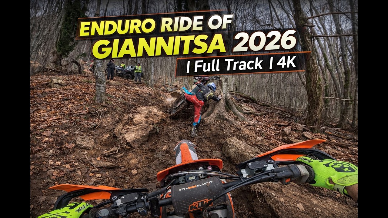 Enduro Ride of Giannitsa 2026 | Full Track | 4K