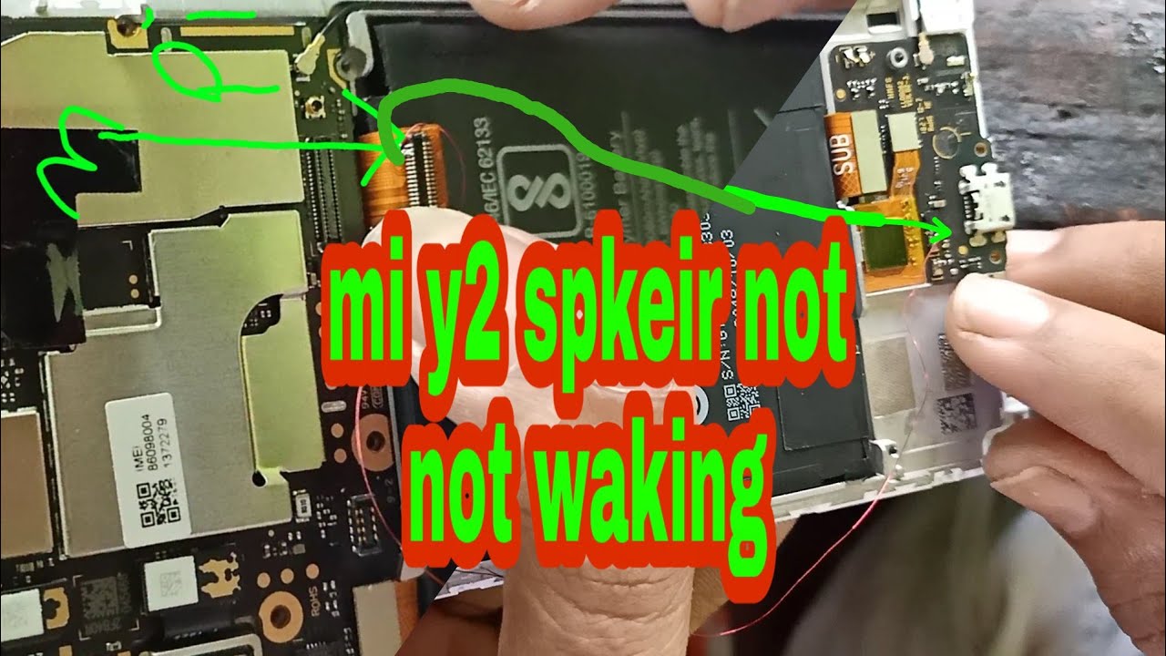 mi redmi y2 spkeir not working problem