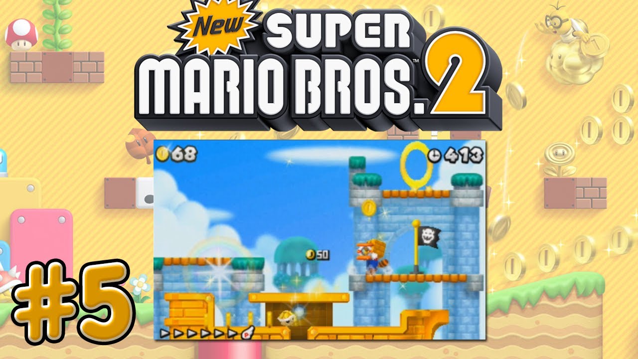 Let's Play FR HD 100% New Super Mario Bros. 2 - Monde 5
