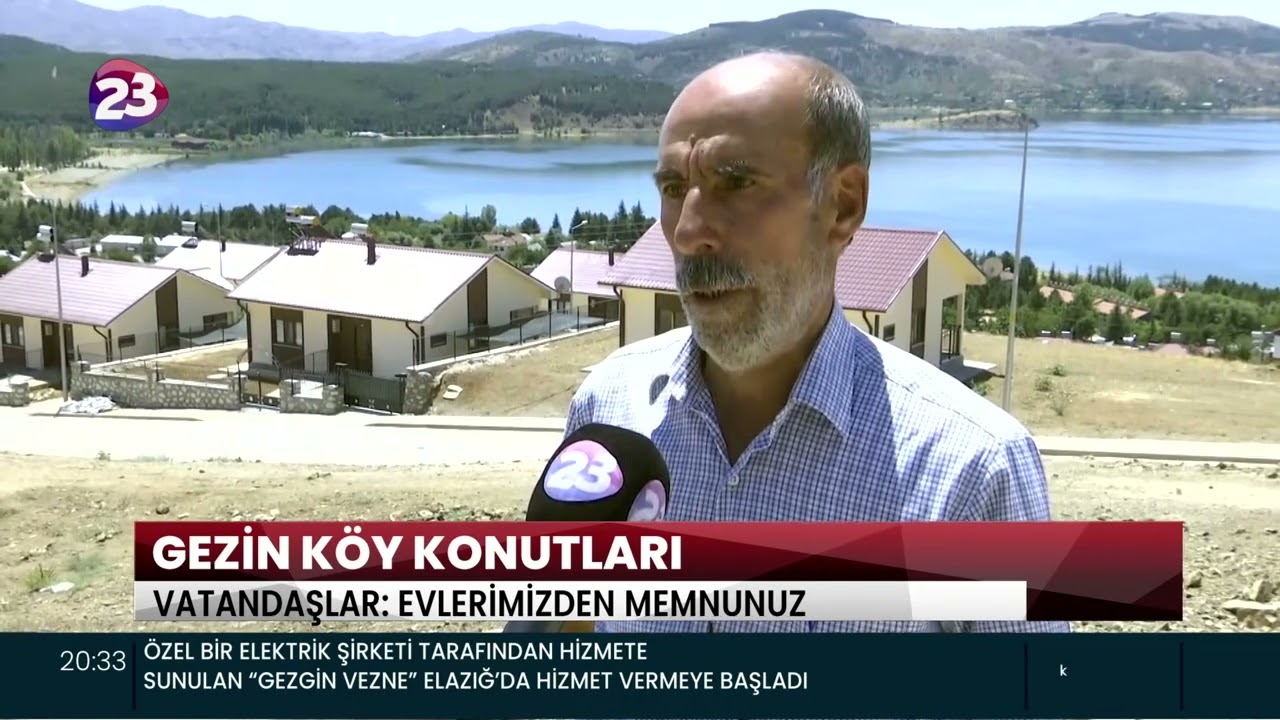 GEZİN KÖY KONUTLARI VATANDAŞLAR: EVLERİMİZDEN MEMNUNUZ