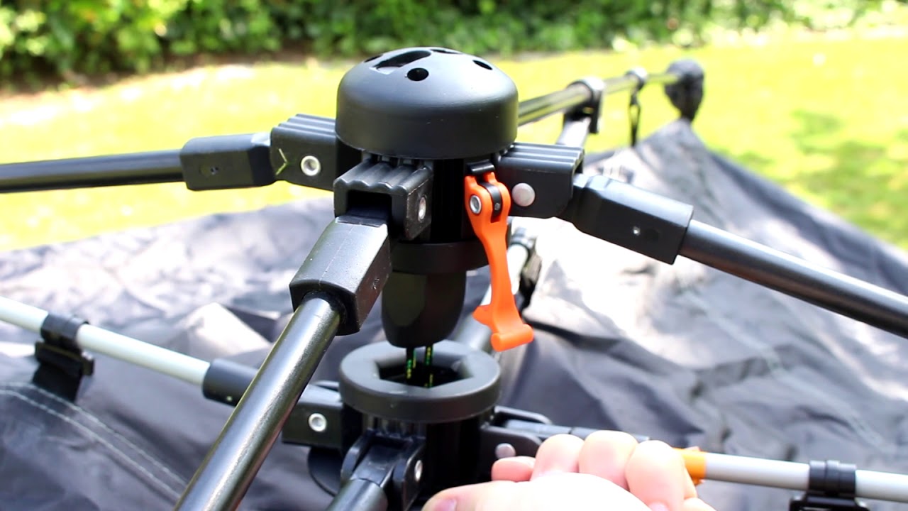 Unboxing Lumaland Outdoor Pop Up Pavillon Gartenzelt Camping Partyzelt Zelt robust wasserdicht