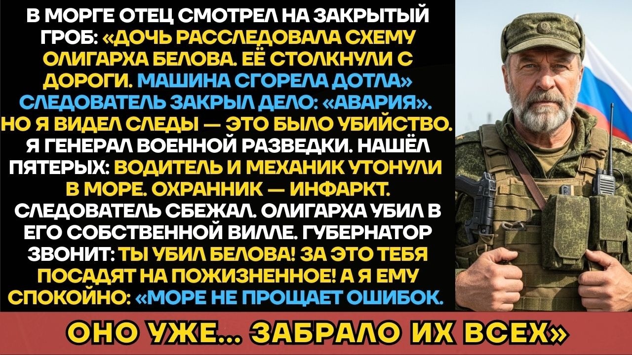 Олигарх Убил Дочь-Журналистку! Генерал Разведки Утопил Банду В Баренцевом Море