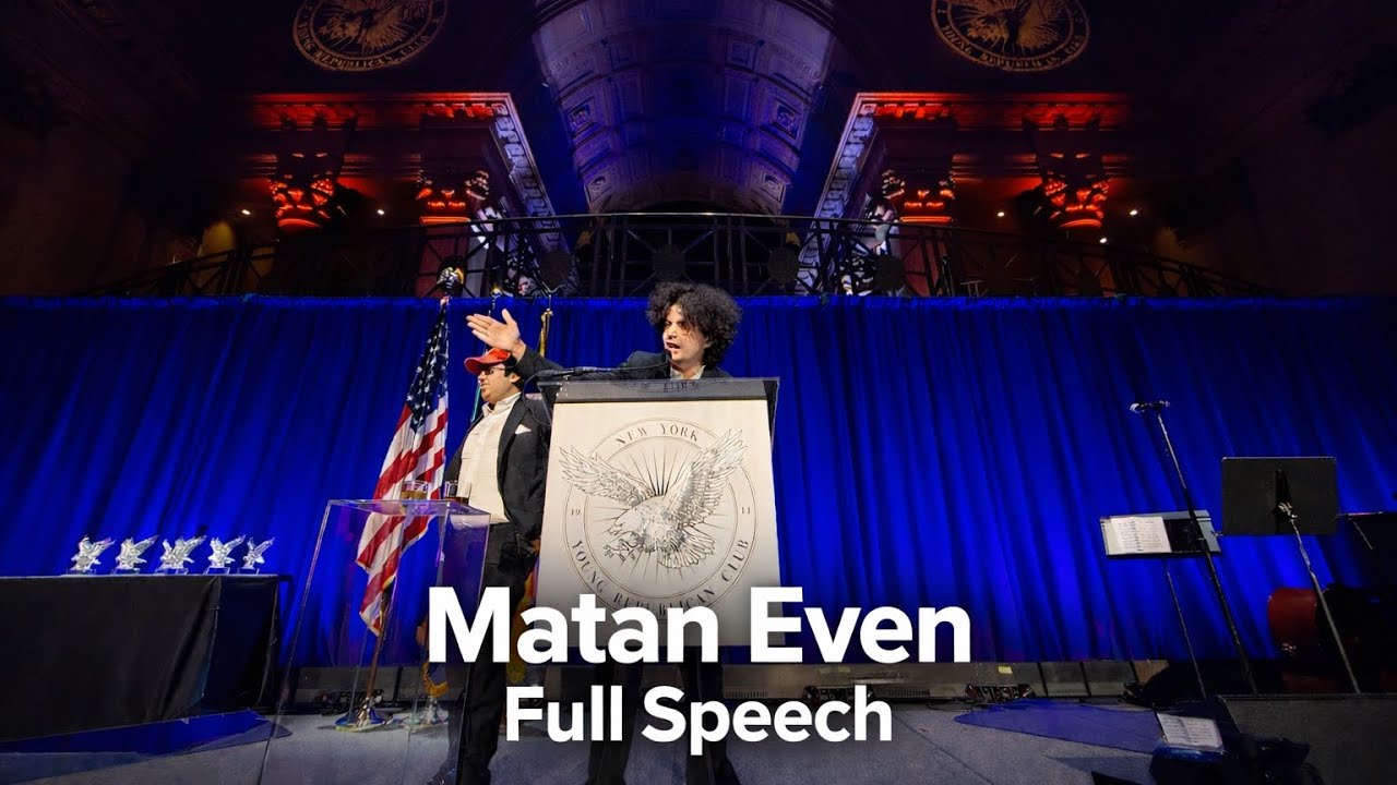 Matan Even’s Full Roast At The Young Republican Gala