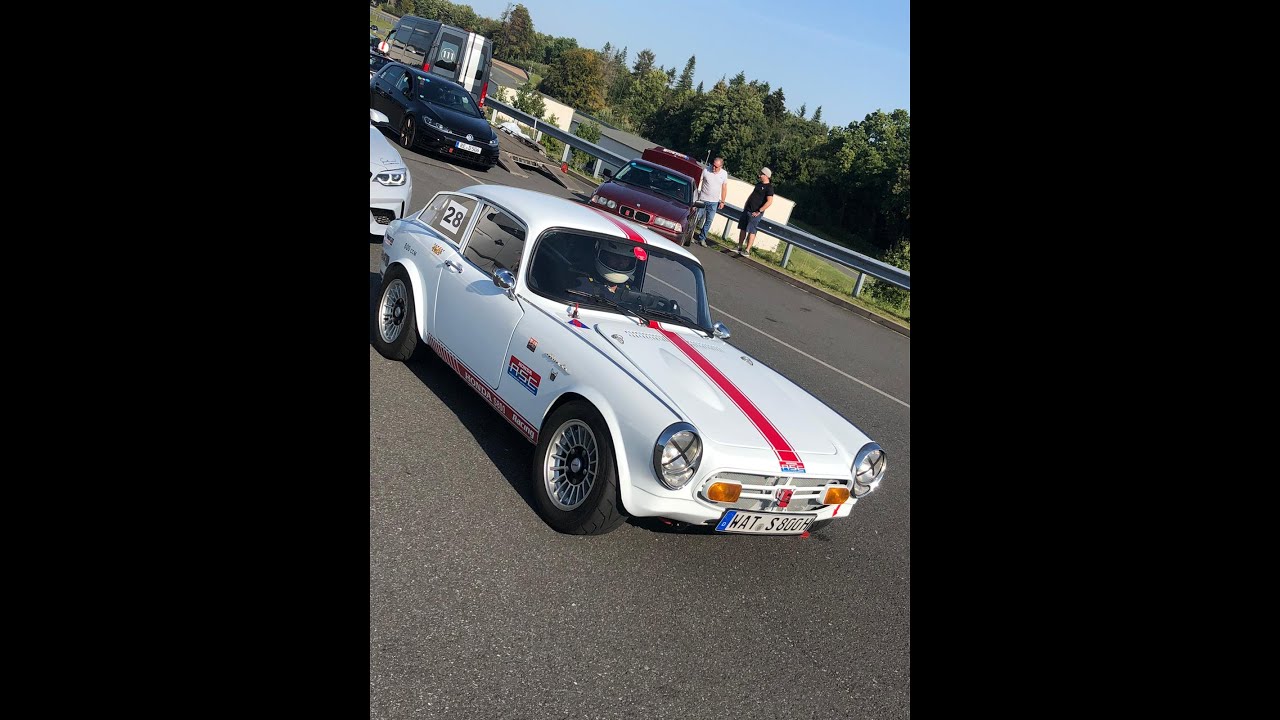 Honda S800 hinter FIAT X1/9 Flugplatz Obermehler-Schlotheim 20.08.21
