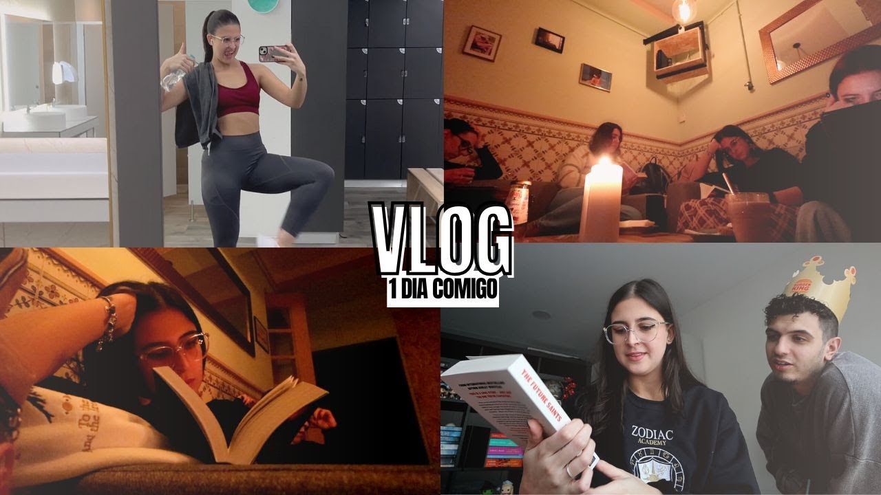 VLOG 1 dia comigo🕯️| noite de book date à luz das velas 📖