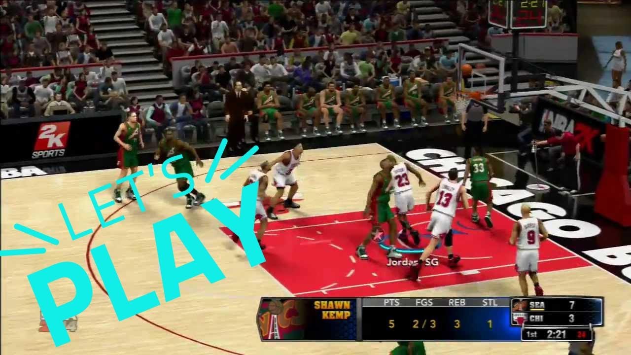 NBA 2K14 Xbox 360 Gameplay Bulls VS Sonics