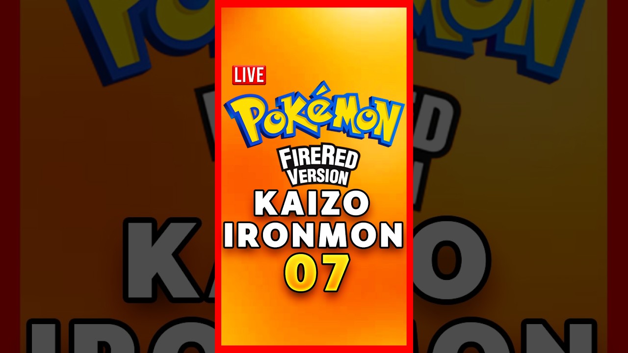Finally On A Run Past Brock! | FireRed Kaizo IronMON #shorts
