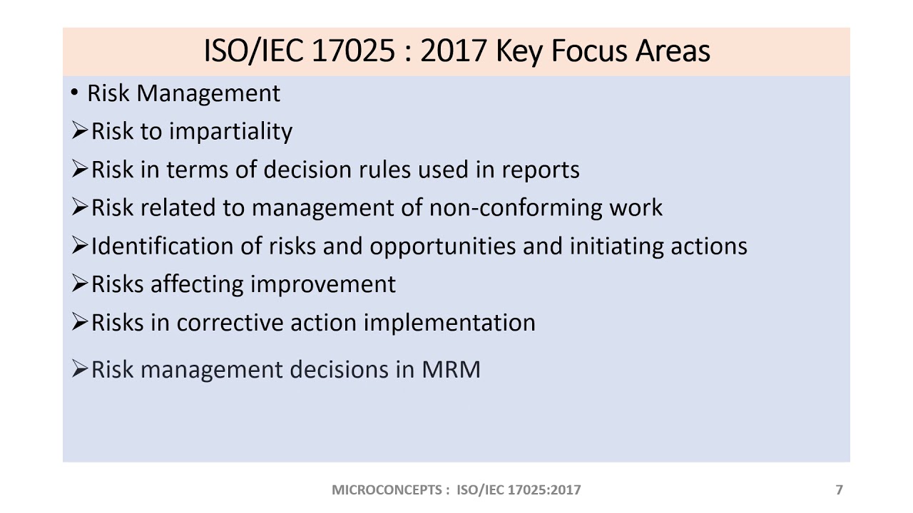 Chapter 1 ISO 17025 2017 Introduction