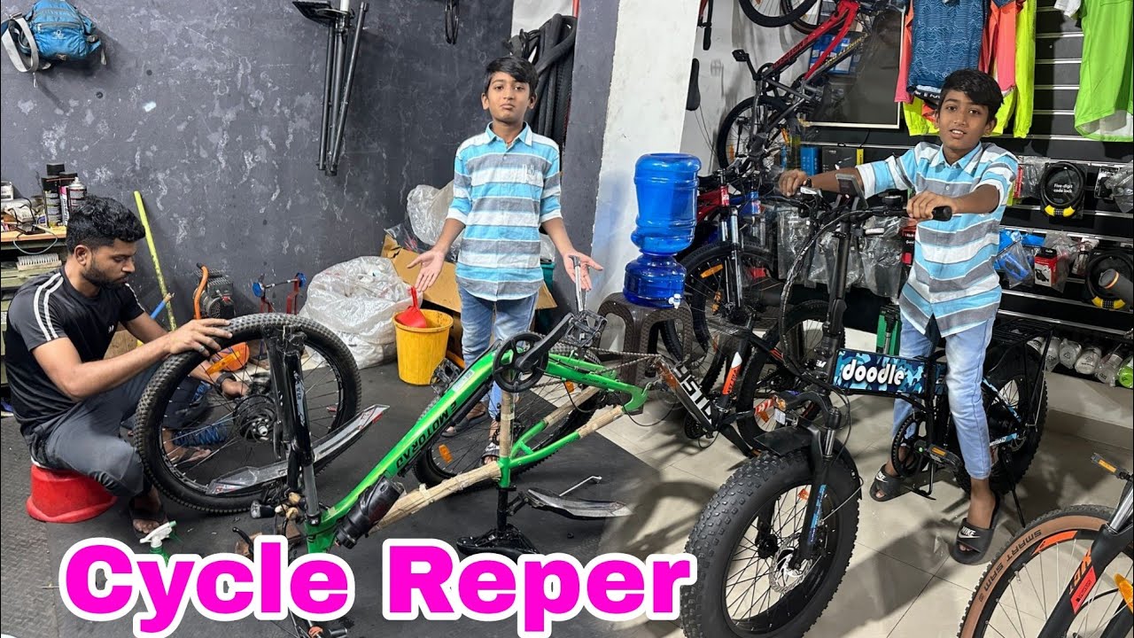 మను బ్యాటరీ సైకిల్ రిపేర్ || Manu Battery Cycle Reper Indi || Manu videos || Telugu Letest All Atoz