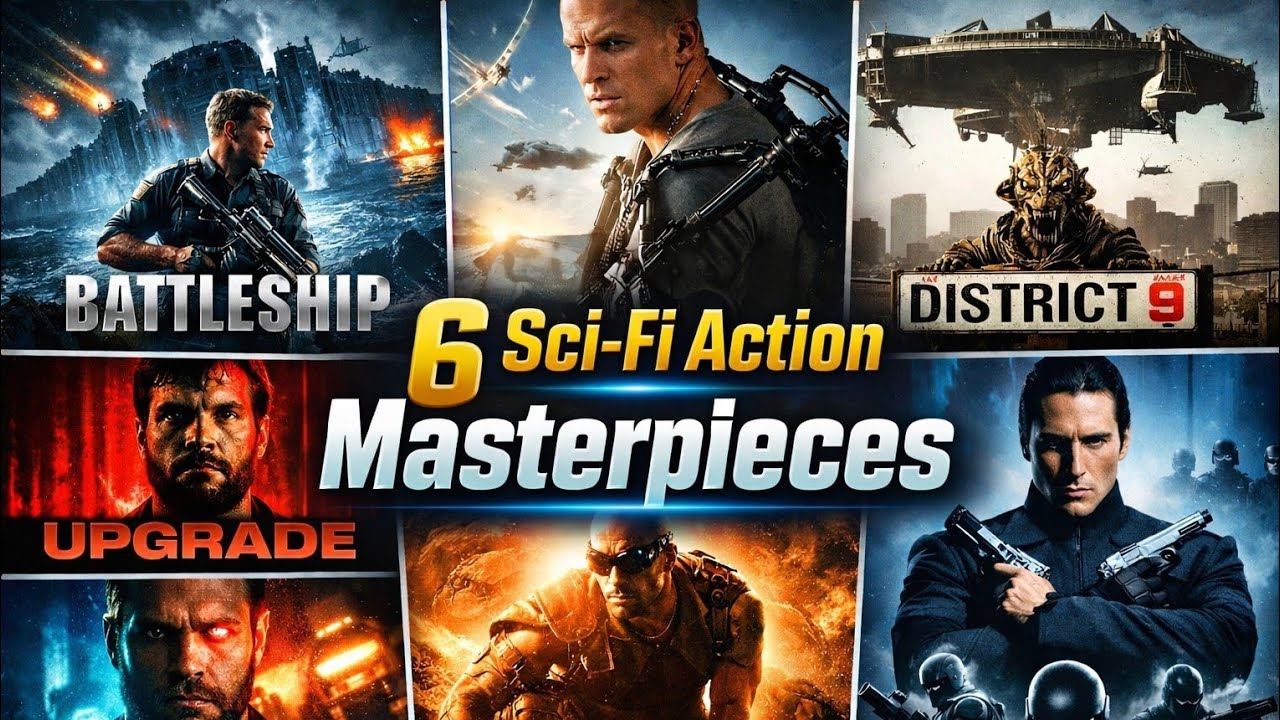 TOP 6 SCI-FI ACTION MASTERPIECE (Hidden Gems)