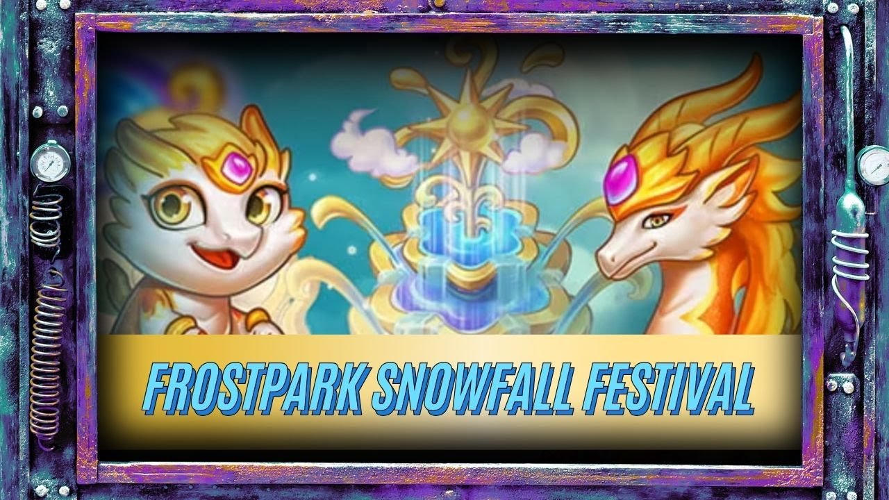 Merge Dragons - Frostpark Snowfall Festival Event
