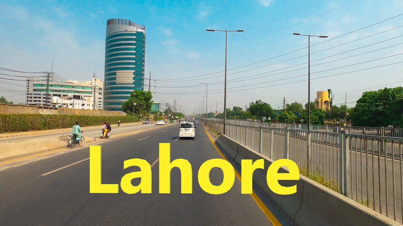 Lahore City | Driving Downtown Lahore | Pakistan