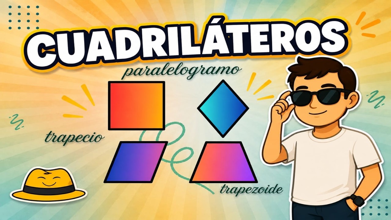 ¿Qué es un CUADRILÁTERO? Definición y Clasificación📷🚦 (Simple y práctico)