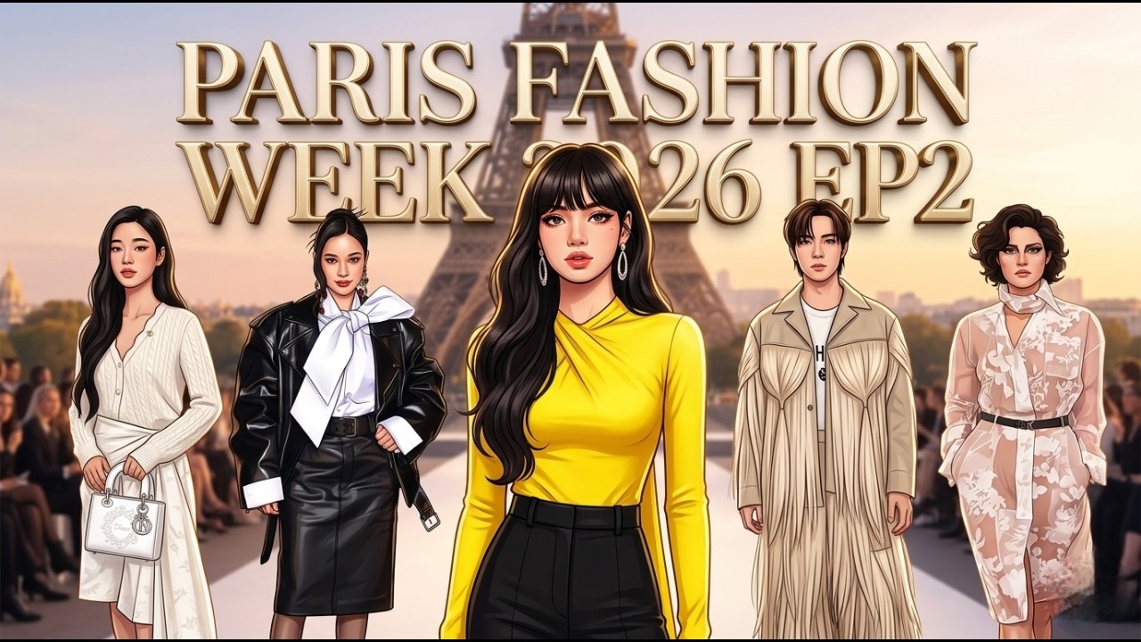 LISA และทัพซุปตาร์ไทยบุก Paris Fashion Week! | Paris Fashion Week EP.2