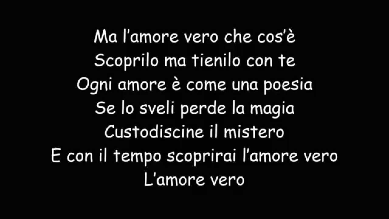 L'Amore Vero - Deborah Iurato (Testo)