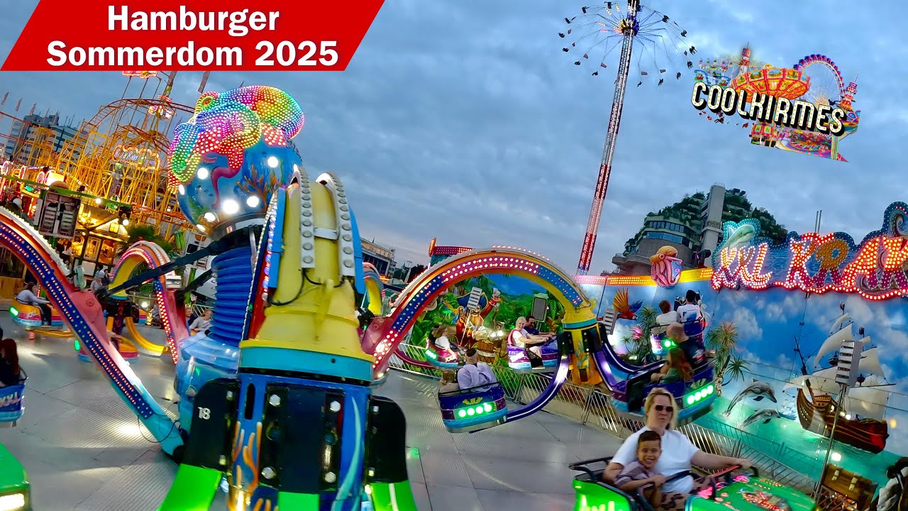 XXL Krake Müller | Onride POV [ Hamburg Sommerdom 2025 ]