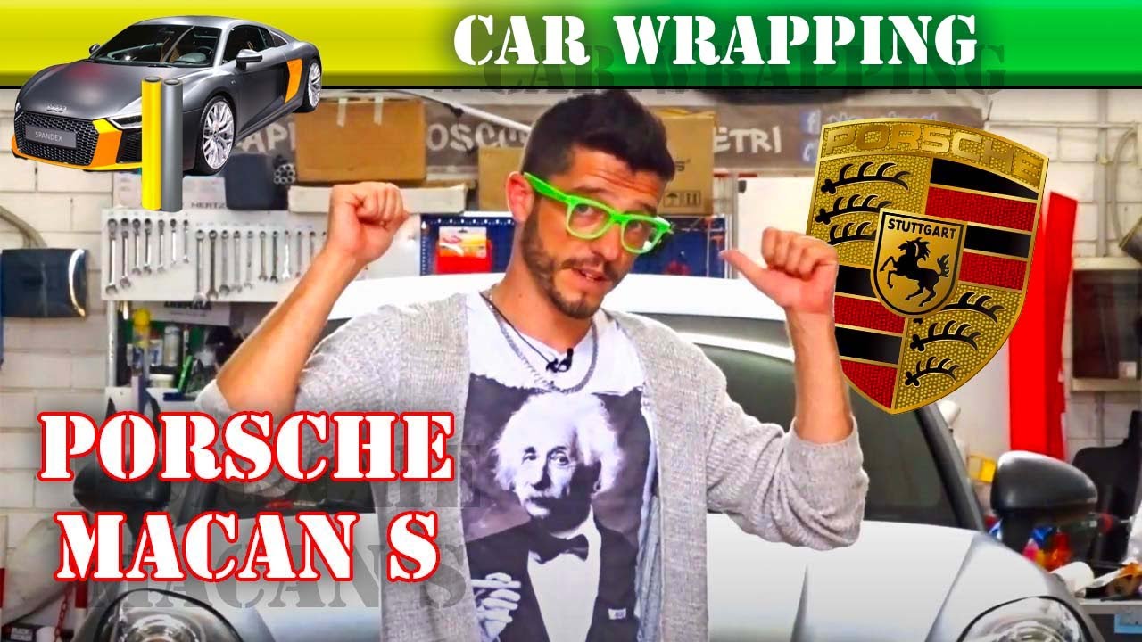 Porsche Macan S | wrapping in grigio opaco!