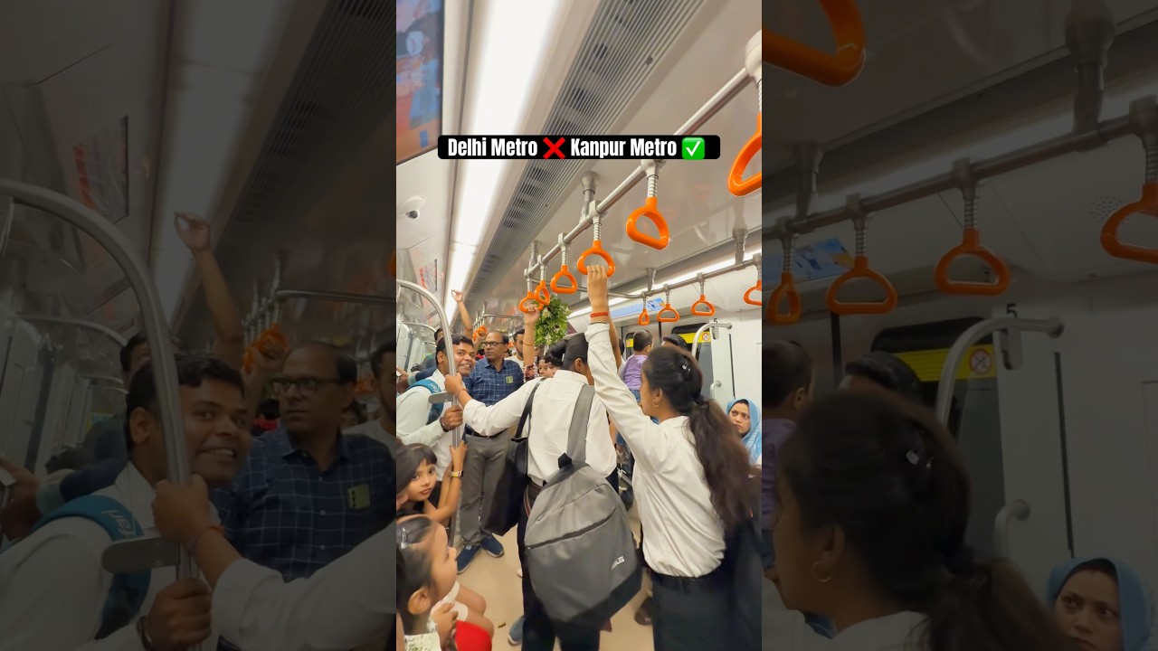 Kanpur Metro | IIT to Kanpur Central | First Day