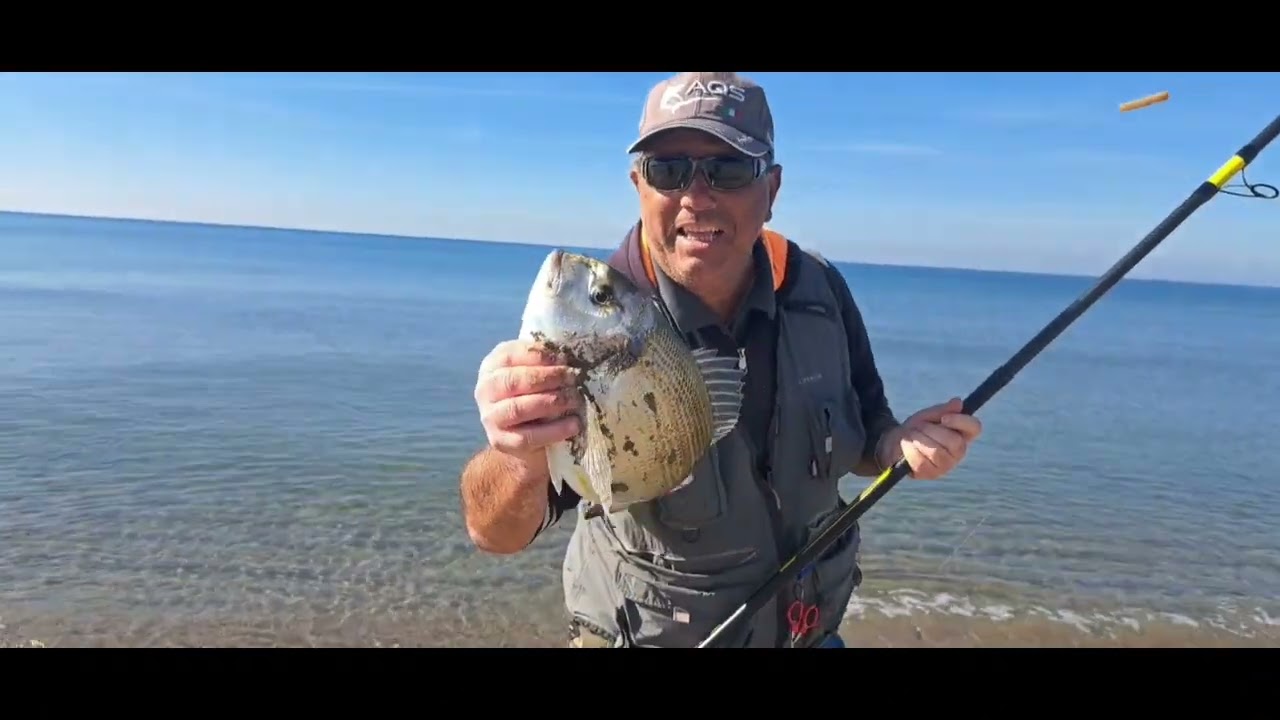 Bellissima pescata di orate ( esclusivamente con il Drone)