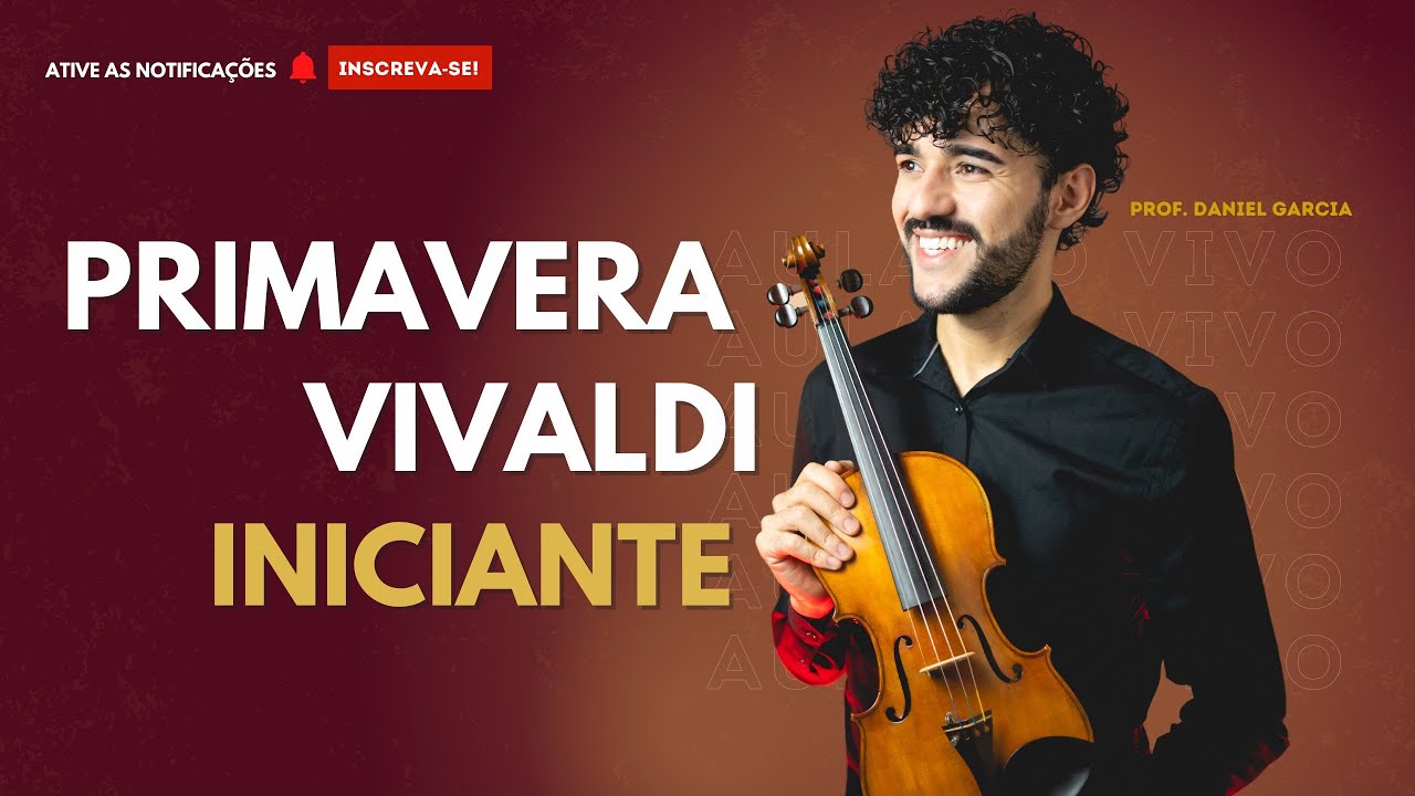 Aula #61 - PRIMAVERA DO VIVALDI - INICIANTE | APRENDER VIOLINO