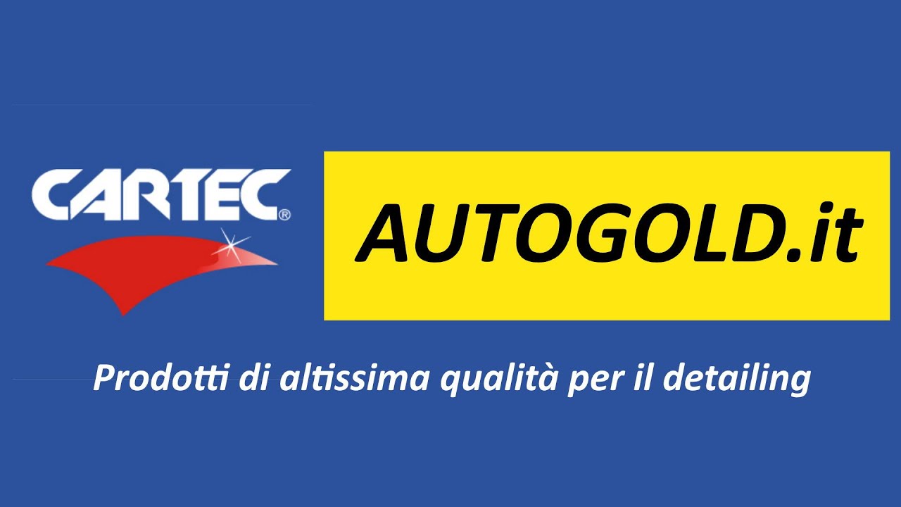 CARTEC prodotti di alta qualit&agrave; professionale per il detailing