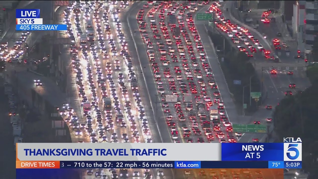SoCal residents prepare for record-breaking Thanksgiving traffic this weekend