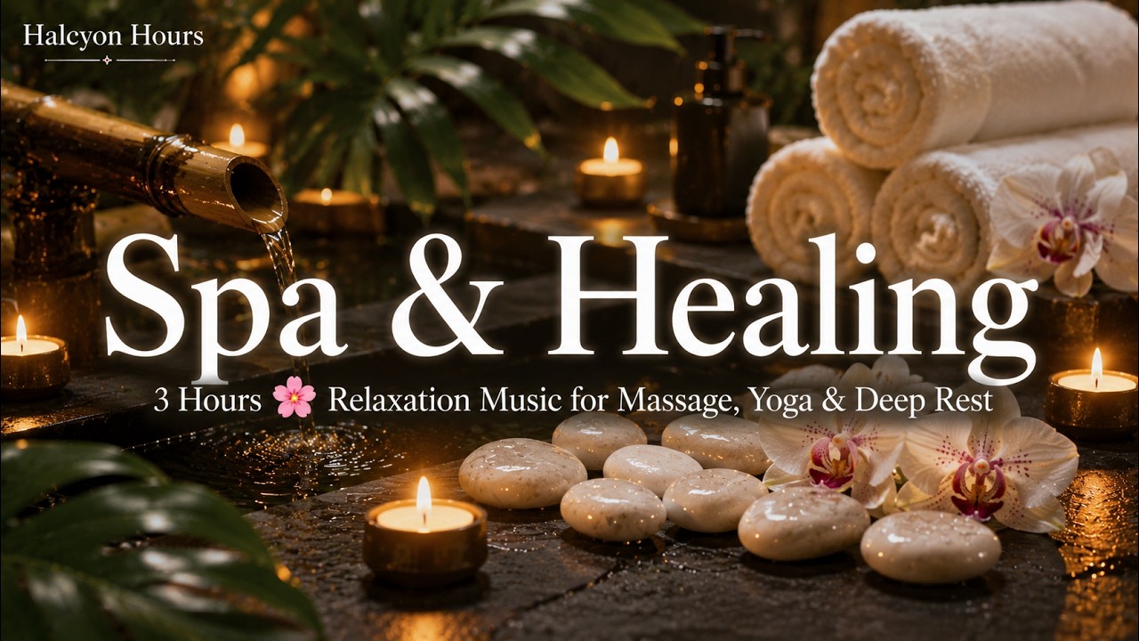 Spa & Healing Music &middot; 3 Hours 🌺 Luxury Relaxation for Massage, Yoga & Deep Rest