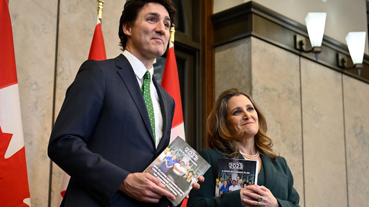 Finance Minister Chrystia Freeland talks about 2023 federal budget