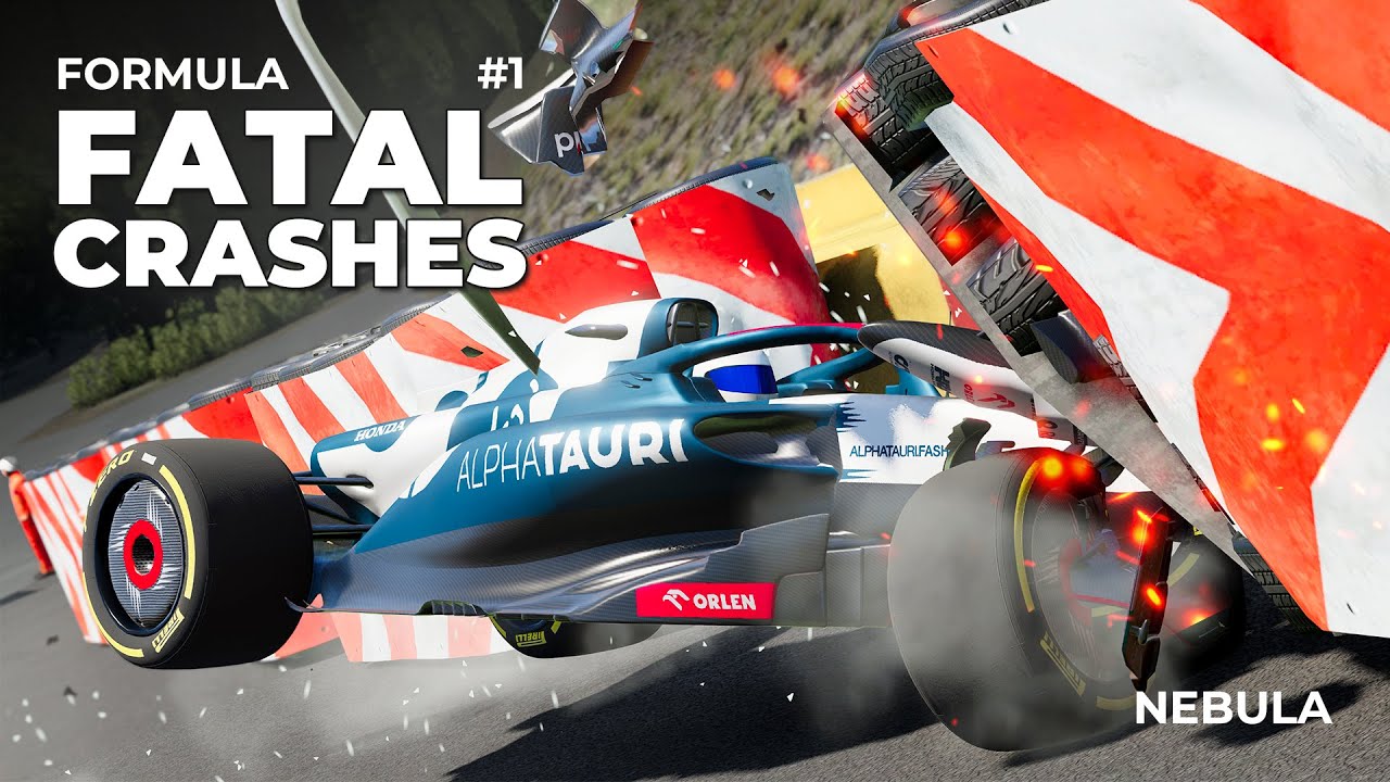 FATAL FORMULA RACING CRASHES #1 | BeamNG Drive | F1 & F2 Mod