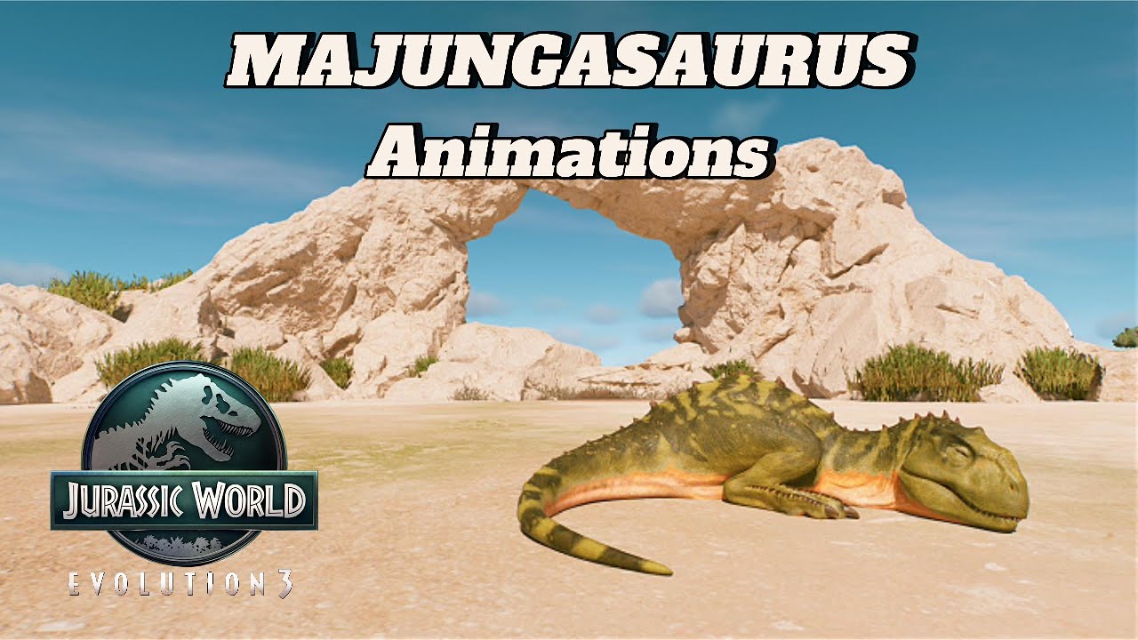 MAJUNGASAURUS SHOWCASE | NEW DINOSAUR | JWE3 #jurassicworldevolution3 #dinosaur