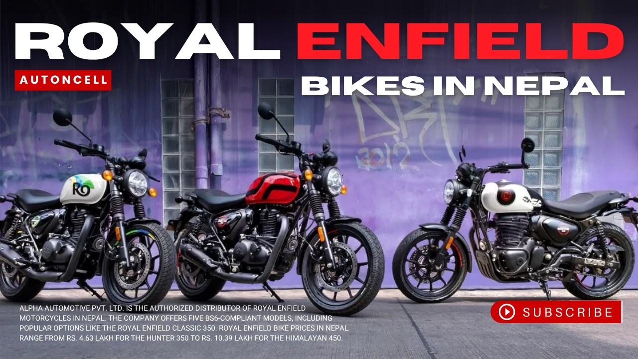 Royal Enfield Bike Price in Nepal 2025 (Update) | Royal Enfieldहरुको नेपालमा मूल्य र विशेषताहरु
