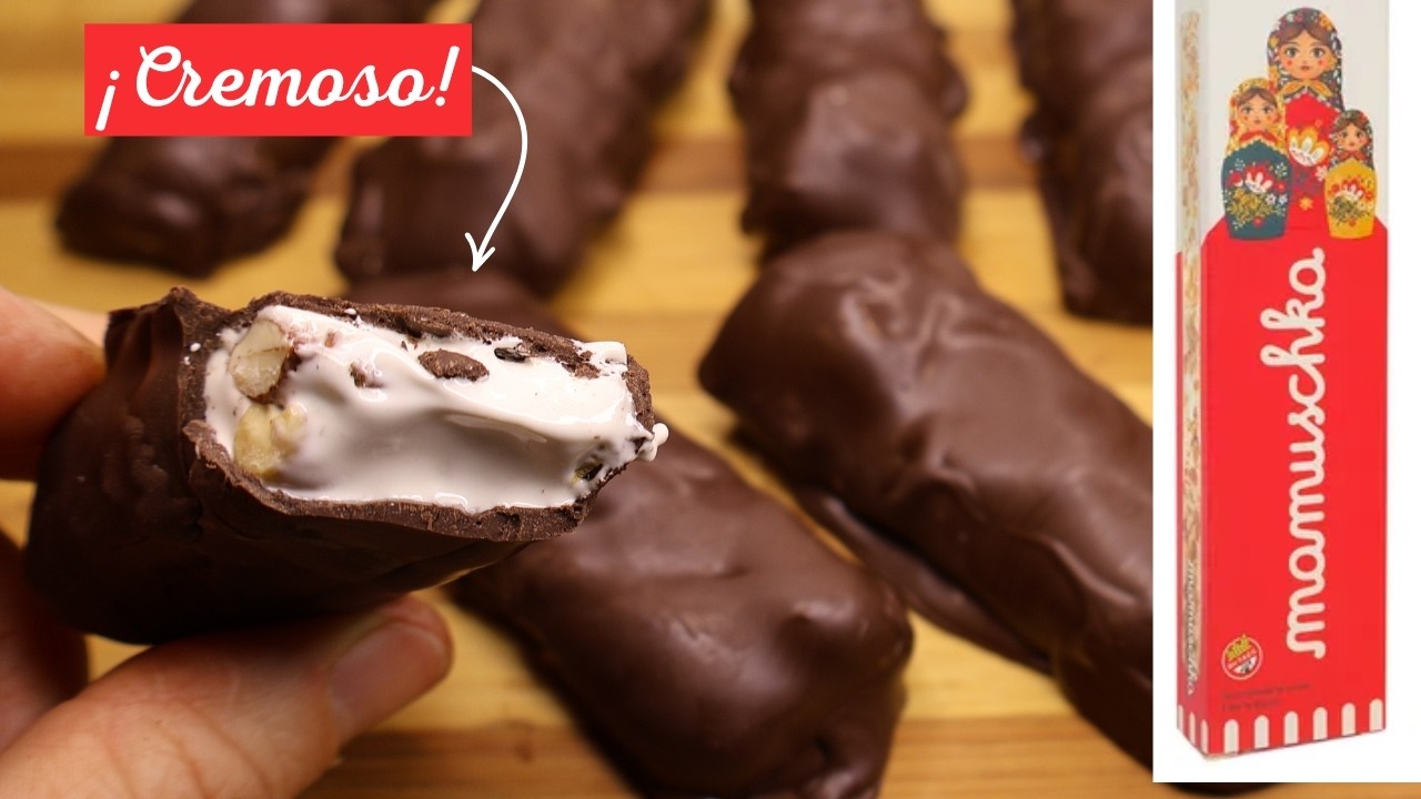 🔴TURRÓN NAVIDEÑO BLANDO BAÑADO EN CHOCOLATE ✨ ¡El MÁS CREMOSO y FÁCIL! 🎄
