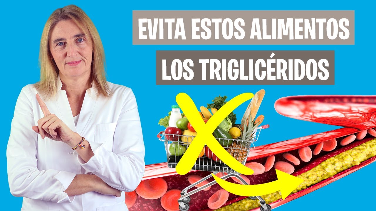NO COMAS ESTO con TRIGLICÉRIDOS ALTOS | Alimentos a evitar con triglicéridos | Nutrición clínica
