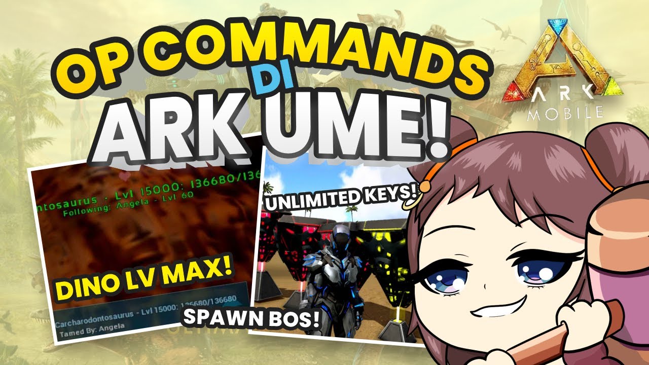 LEVEL DINO MAX? GINI CARANYA! BISA FARMING KEYS, DAN YANG LAINNYA! | ARK UME INDONESIA