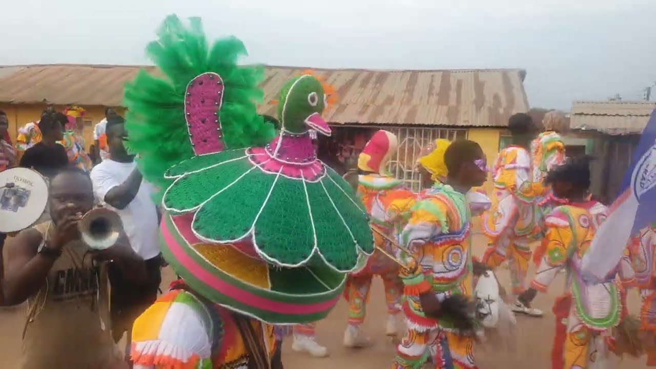 Craziest soloku masquerade dance with Kennedy  Agyapong street carnival 